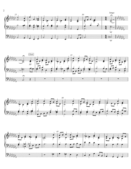 Good Friday Medley For Organ Solo Page 2