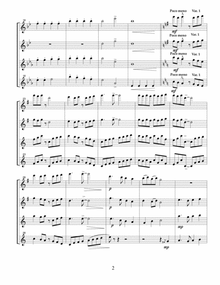 Good King Wenceslas Variations Page 2