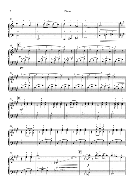 Good Omens Theme For Elementary Piano Page 2