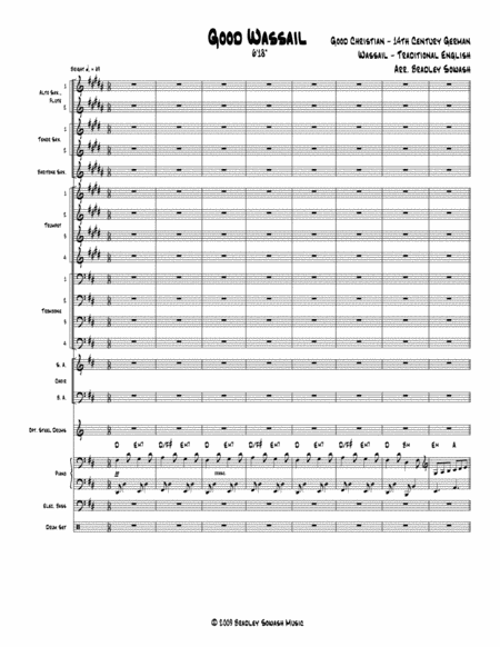 Good Wassail Big Band Choir Page 2