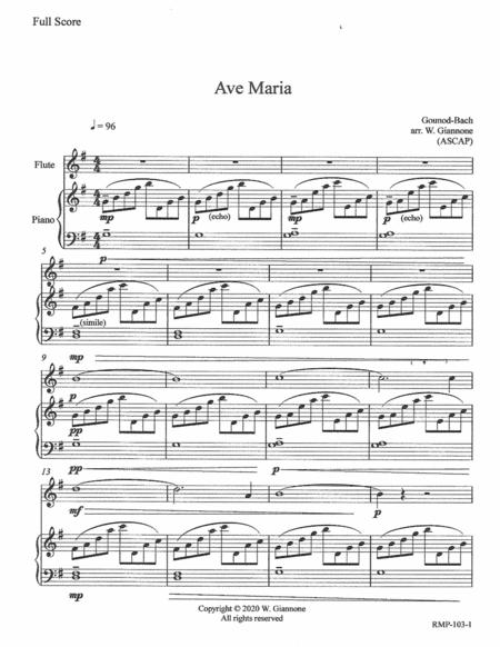 Gounod Bach Ave Maria Page 2