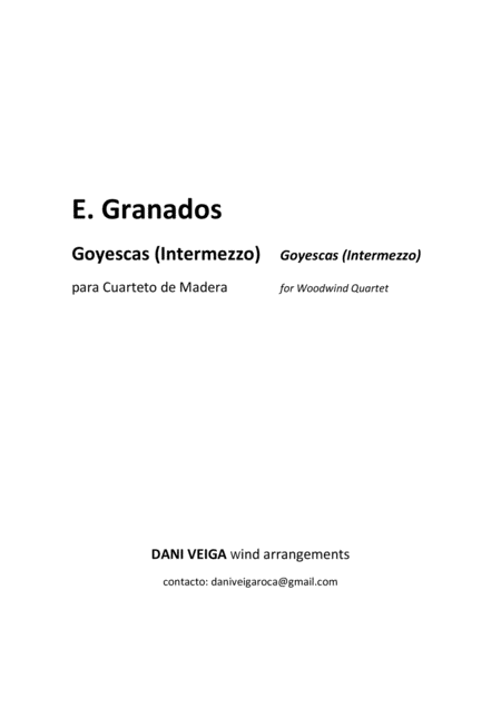 Goyescas Intermezzo Page 2