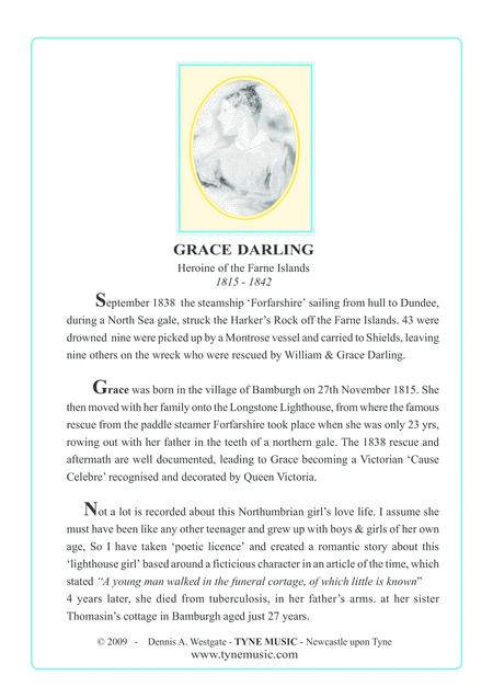 Grace Darling An Original Stage Musical Page 2