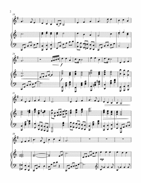 Great Is Thy Faithfulness Treble F Instrument Solo Page 2