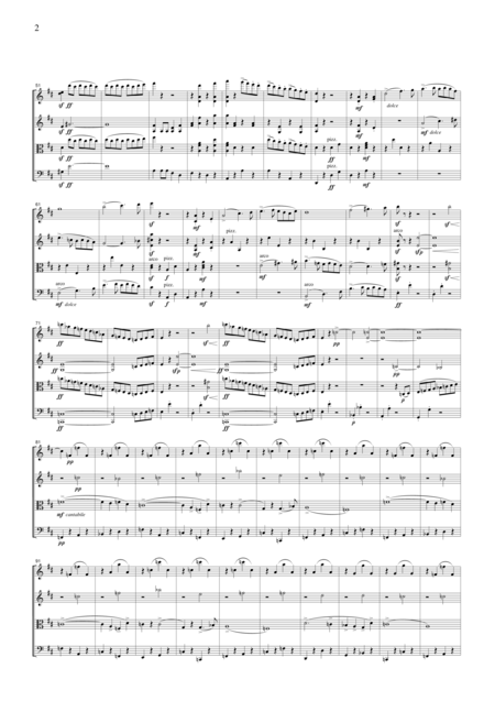 Grinka Ruslan And Ludmila Overture For String Quartet Cg101 Page 2