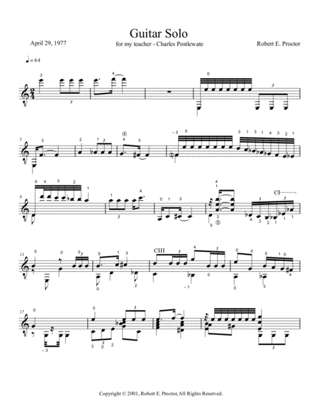 Guitar Solo Page 2