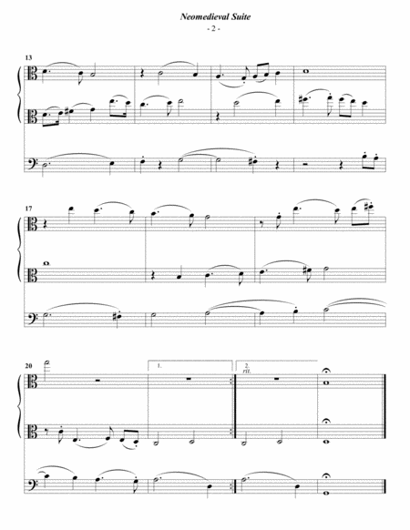 Guthrie Neomedieval Suite For 2 Violas Cello Page 2