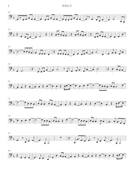 H O L Y Tuba Page 2