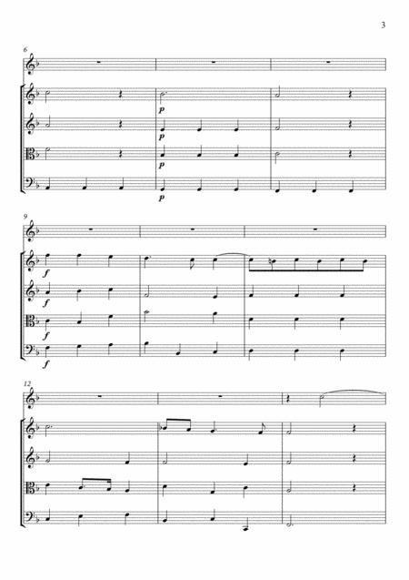 Haendel Ombra Mai F For Flute And String Quartet Page 2