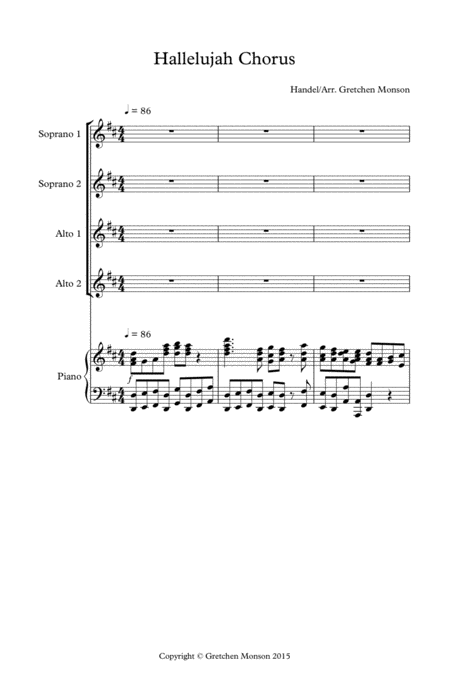 Hallelujah Chorus Page 2