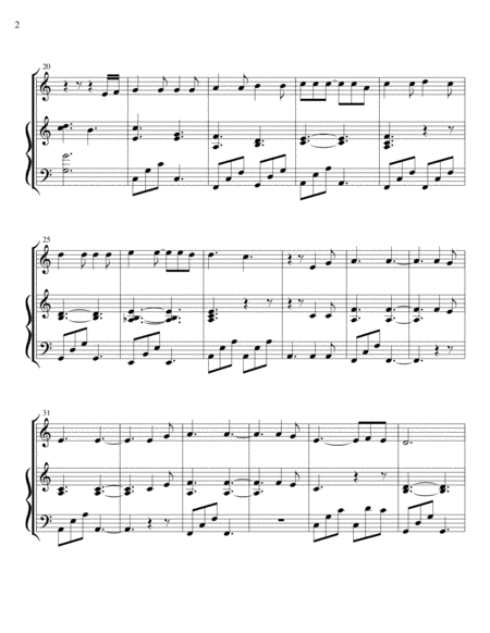 Hallelujah For Soprano Recorder And Piano Page 2