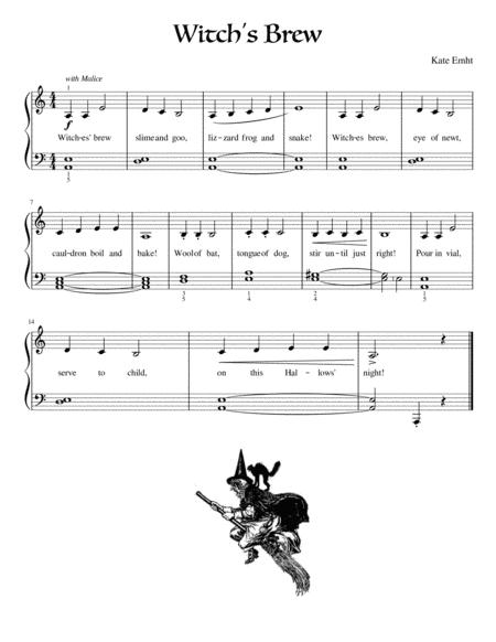 Halloween Suite I Witches Brew Nosy Owls Bats In The Belfry Beginner Piano Page 2