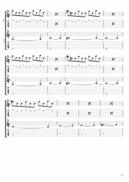 Halloween Theme For Easy Guitar Page 2