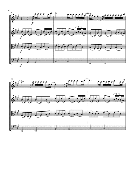 Halo Beyonce Arranged By Greg Eaton For String Quartet Score And Parts Perfect For Gigging Quartets Page 2