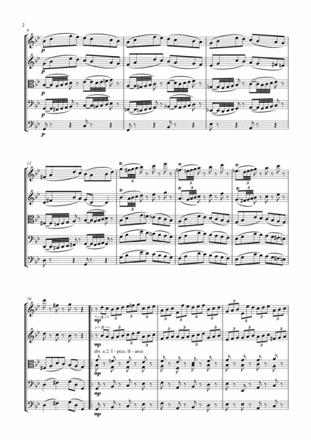 Handel Passacaglia From Suite G Minor Hwv 432 String Orchestra Score And Parts Page 2