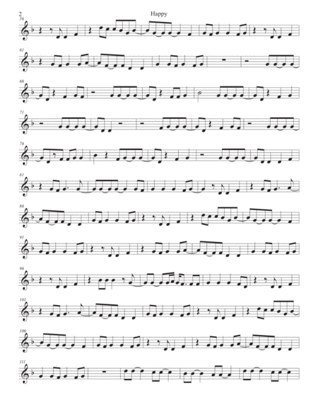 Happy Original Key Trumpet Page 2