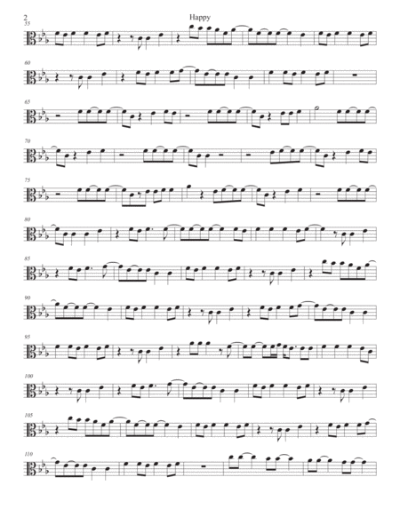 Happy Original Key Viola Page 2