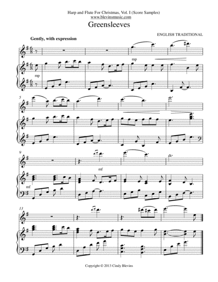 Harp And Flute For Christmas Vol 1 14 Arrangements Page 2