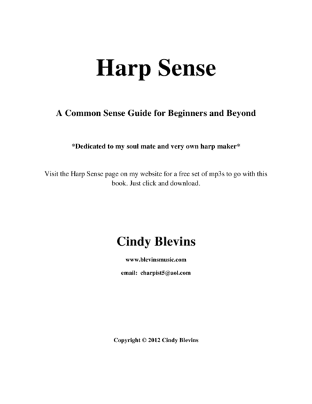 Harp Sense A Common Sense Guide For Beginners And Beyond Page 2