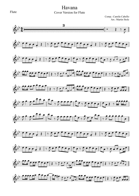 Havana Cover Version For Flute Page 2