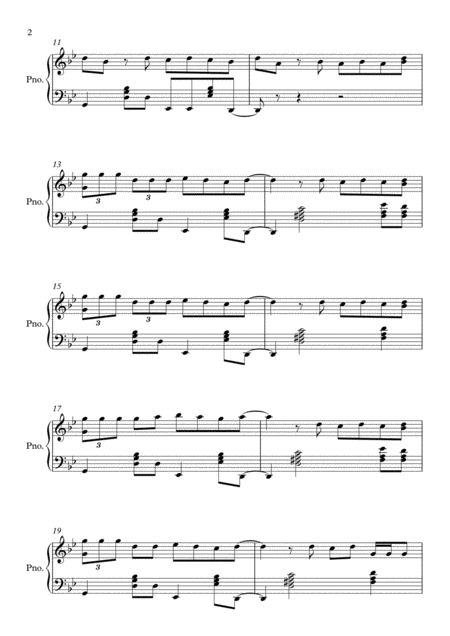 Havana Piano Page 2
