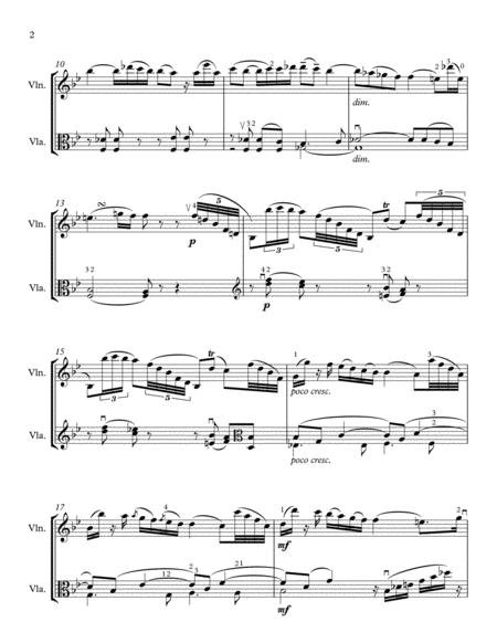 Haydn Andante For Violin And Viola Page 2