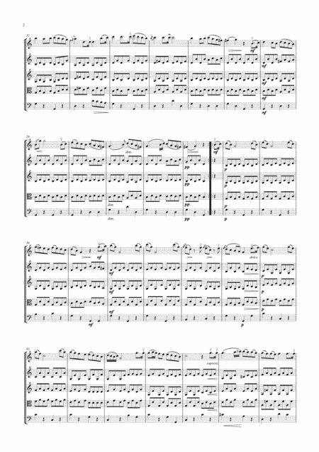 Haydn Serenade For String Orchestra Or String Quartet Page 2