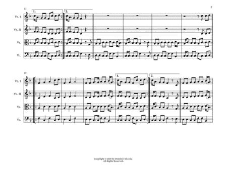 He Is King Of Kings String Quartet Page 2