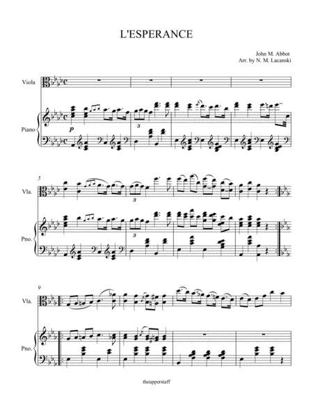 He Leadeth Me Piano Accompaniment For Oboe Page 2