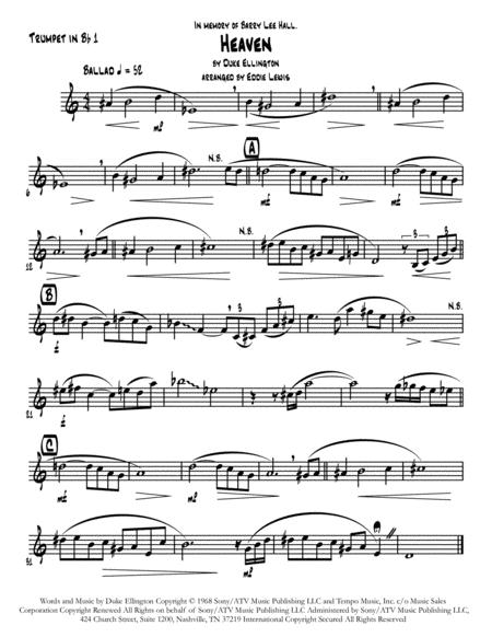 Heaven By Duke Ellington For Trumpet Quartet Page 2