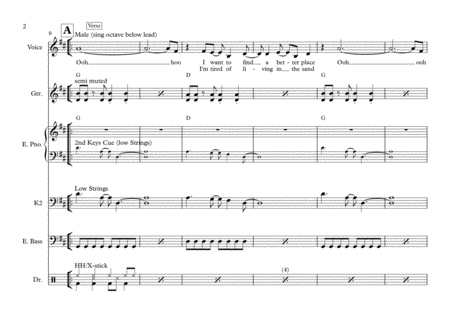 Heaven Must Be There Vocal With 5 Piece Band And Backing Vocals Page 2