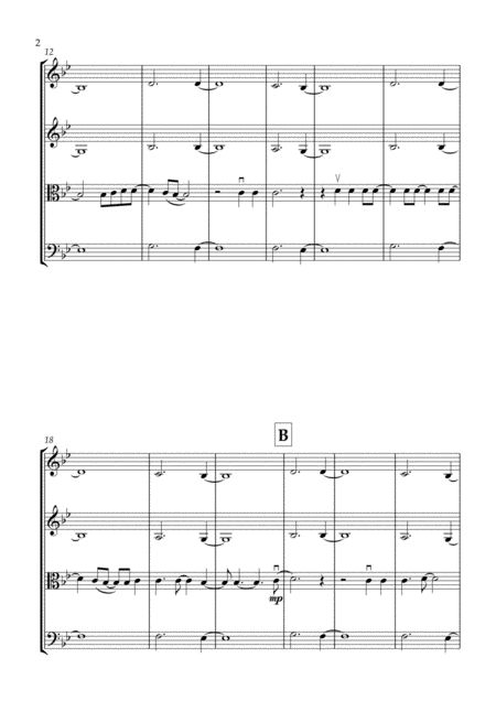 Hello By Adele For String Quartet Score And Parts Page 2