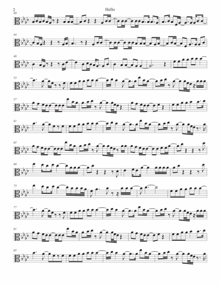 Hello Viola Original Key Page 2