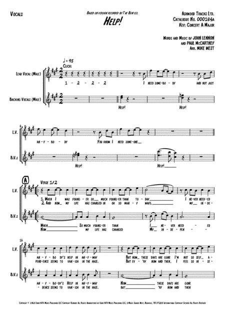 Help Vocals Page 2