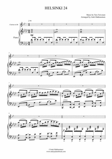 Helsinki 24 Clarinet Piano Page 2
