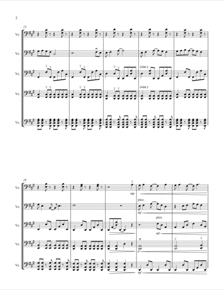 Here Today Gone Tomorrow Cello Quintet Ramones Arr Cellobat Recording Available Page 2