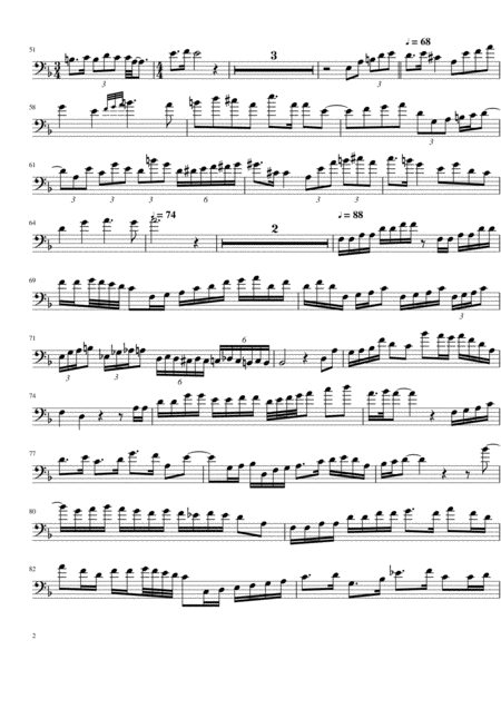 Heritage Euphonium Concerto Bass Clef Page 2