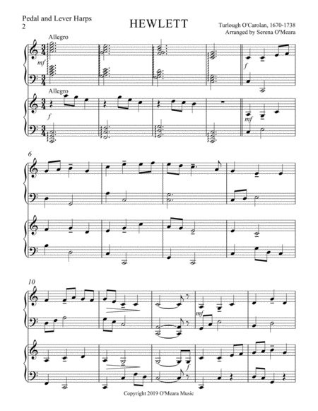 Hewlett Score And Parts Page 2