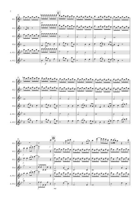 Hey Jude For Flute Quartet Page 2