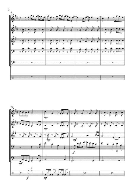 Hey Soul Sister Brass Quintet Page 2