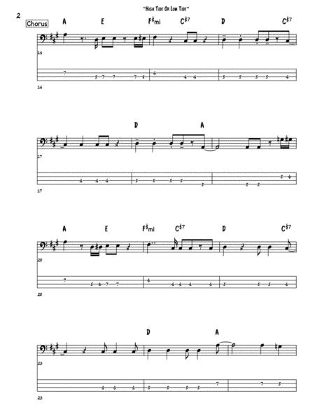 High Tide Or Low Tide Bass Guitar Tab Page 2