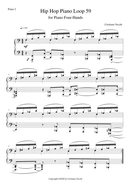 Hip Hop Piano Loop 59 Page 2