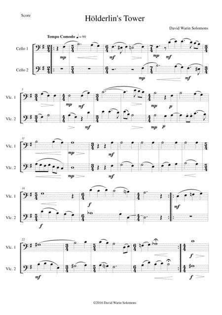Hlderlins Tower For Cello Duo Page 2