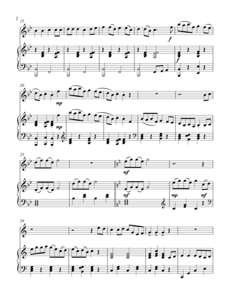 Hoedown Medley Treble C Instrument Solo Page 2