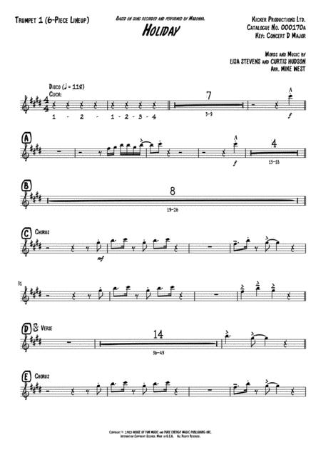 Holiday 6 Piece Brass Section Page 2