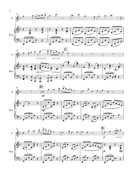 Holly And The Ivy Beginner Piano Sheet Music Page 2