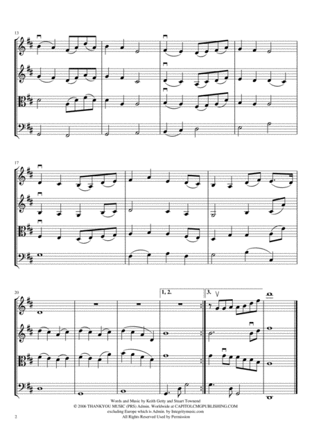 Holy Spirit Living Breath Of God String Quartet Page 2