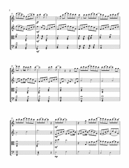 Hoppipolla For String Quartet Page 2