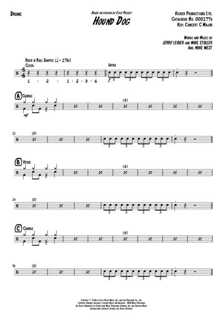 Hound Dog Drums Page 2