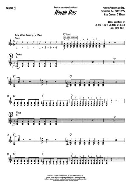 Hound Dog Guitar Page 2